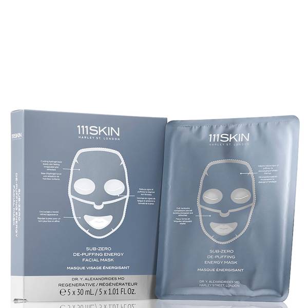 111SKIN Cryo De-Puffing Facial Mask Box